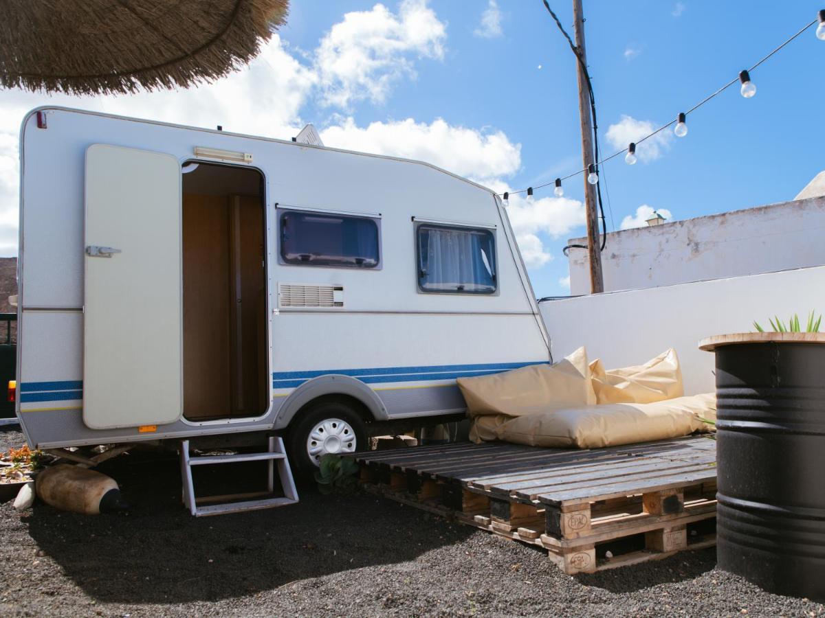 Glamping Caravan Lanzarote Tinajo Dış mekan fotoğraf