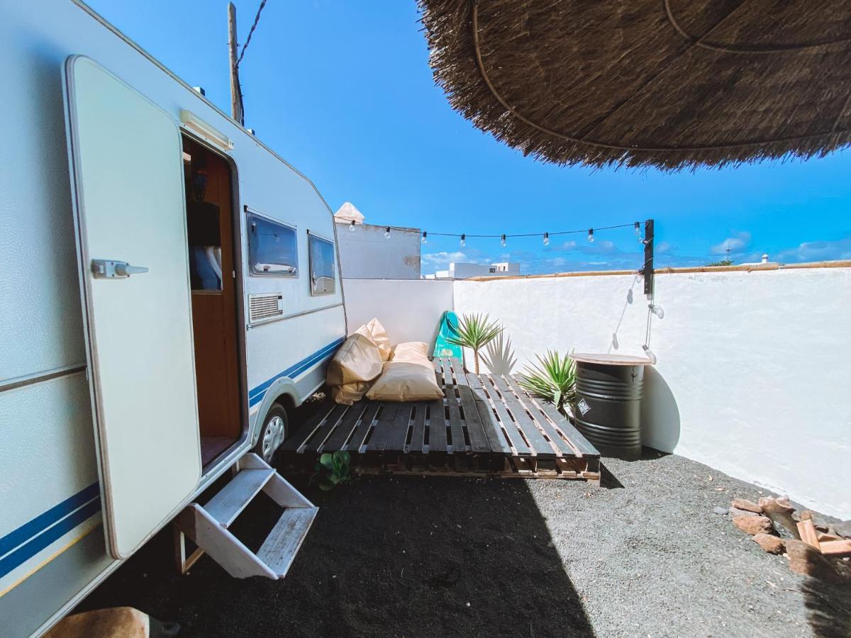 Glamping Caravan Lanzarote Tinajo Dış mekan fotoğraf