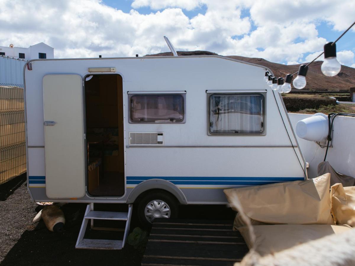 Glamping Caravan Lanzarote Tinajo Dış mekan fotoğraf