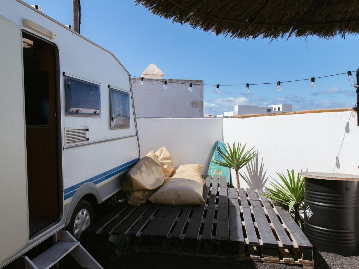 Glamping Caravan Lanzarote Tinajo Dış mekan fotoğraf